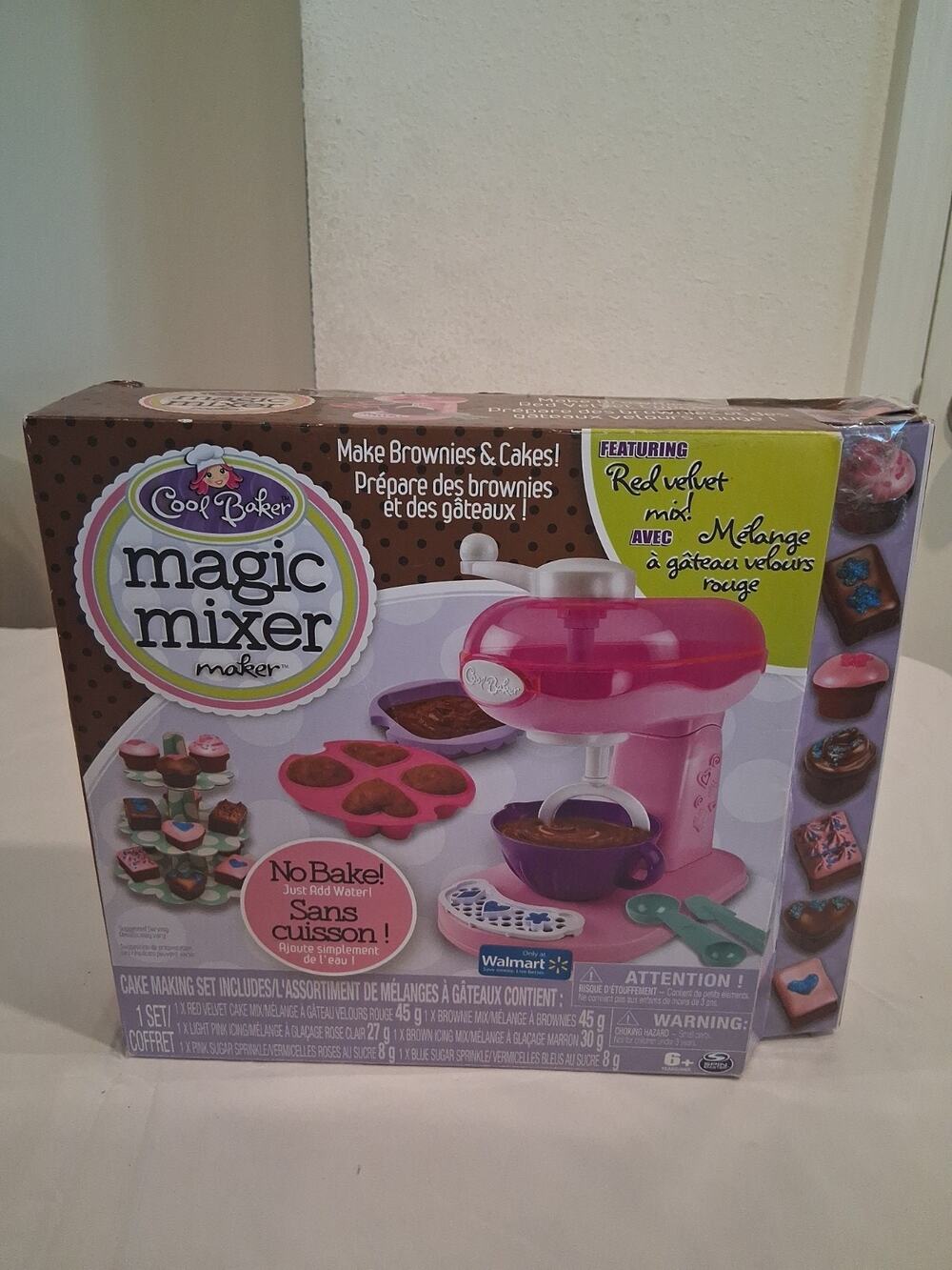 Spin Master Cool Baker Magic Mixer Maker No Bake Cake Toy Walmart Exclusive NIB